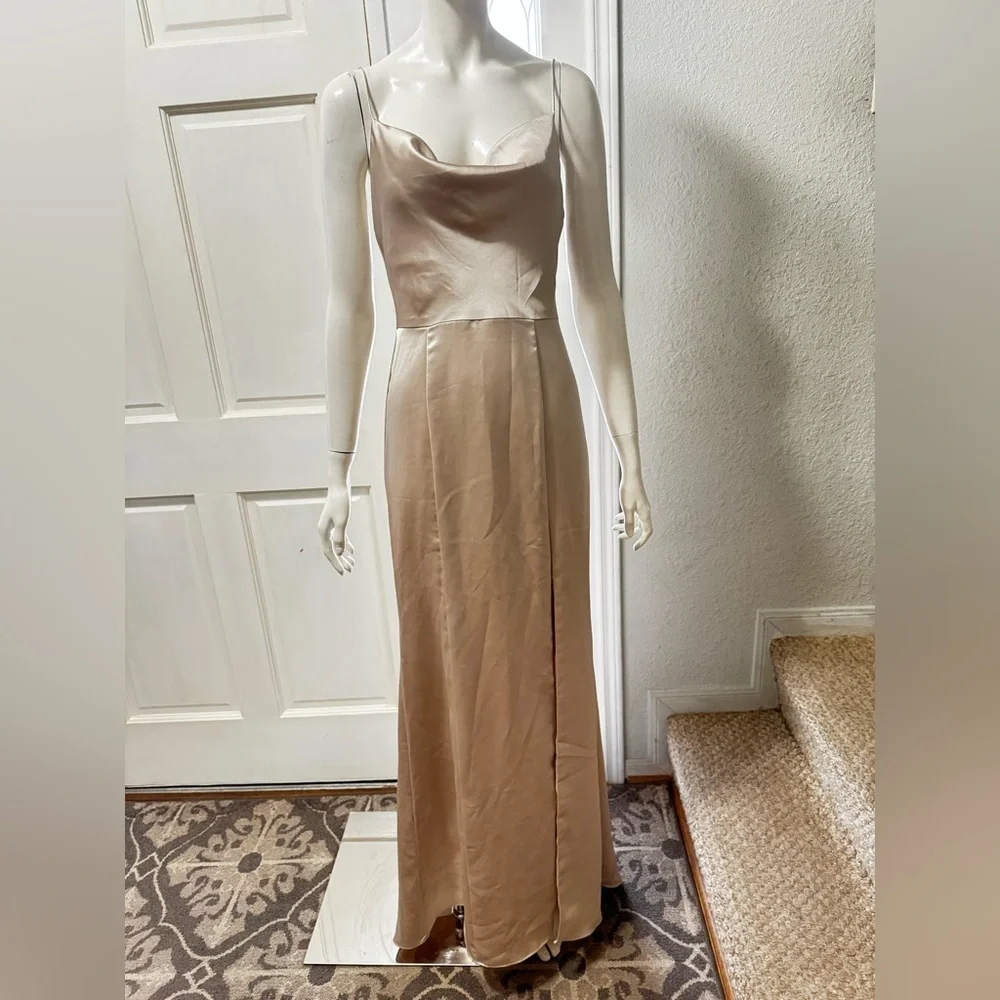 Amsale sophisticated strapless